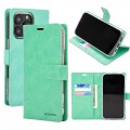 Mercury Goospery BLUEMOON DIARY Case for iPhone 16 Pro [Mint]