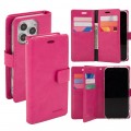 Mercury Goospery Mansoor Diary Case for iPhone 16 Pro [Hot Pink]