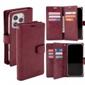 Mercury Goospery Mansoor Diary Case for iPhone 16 Pro [Wine]