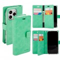Mercury Goospery Mansoor Diary Case for iPhone 16 Pro [Mint]