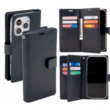 Mercury Goospery Mansoor Diary Case for iPhone 16 Pro [Navy]
