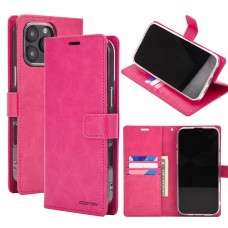 Mercury Goospery BLUEMOON DIARY Case for iPhone 16 Pro Max [Hot Pink]