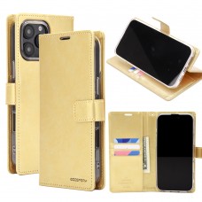 Mercury Goospery BLUEMOON DIARY Case for iPhone 16 Pro Max [Gold]