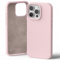 Goospery Mercury Silicone Case for iPhone 16 Pro Max [Pink Sand]