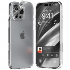 Mercury Goospery Clear Jelly Case for iPhone 16 Pro Max [Transparency]