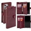 Mercury Goospery Mansoor Diary Case for iPhone 16 Pro Max [Wine]
