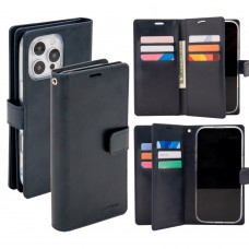 Mercury Goospery Mansoor Diary Case for iPhone 16 Pro Max [Navy]