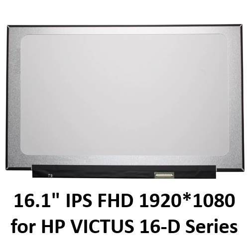 Écran LCD LED IPS 16.1" - Remplacement Pour HP M54743-001 - 144Hz, FHD, 40pin - Neuf