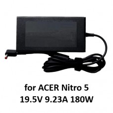 AC Power Adapter charger for ACER Laptop Nitro 5 AN515-52 19.5V 9.23A 180W 5.5*1.7mm 