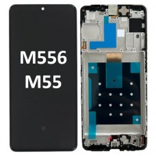 Samsung Galaxy SM-M556 M55 5G 2024 With Frame LCD Touch Screen (Original Service Pack) [Black] GH81-25791A