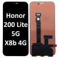 Huawei Honor 200 Lite 5G (2024) / X8b 4G (2023) LCD touch screen NF (Original Service Pack) [Black] H-319