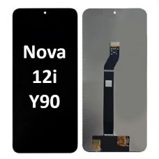 Huawei Nova 12i (2024) / Y90 (2022) LCD touch screen NF (Original Service Pack) [Black] H-331 H-335