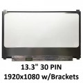 13.3" HD 1920x1080 Slim 30Pin Laptop Screen Display with Top and Bottom Brackets N133HSE-EA3