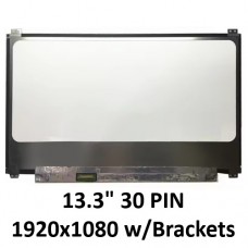 13.3" HD 1920x1080 Slim 30Pin Laptop Screen Display with Top and Bottom Brackets N133HSE-EA3