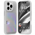 Mercury Goospery Rail 2 Card Jelly Case For iPhone 16 Pro [Matte Clear]