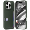 Mercury Goospery Rail 2 Card Jelly Case For iPhone 16 Pro [Green]