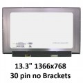 13.3" 1366x768 Slim 30 Pin socket Laptop Screen without Brackets NT133WHM-N48
