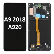 Samsung Galaxy SM-A920 (A9 2018) With Frame LCD Touch Screen (Original Service Pack) [Black] GH82-18308A/18322A