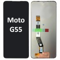 Motorola Moto G55 5G (2024) LCD touch screen NF (Original Service Pack) [Black] MT-099