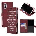 Mercury Goospery BLUEMOON DIARY Case for Samsung S24 FE S721 [Wine]