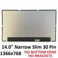 14.0" 1366*768 30 Pin Laptop Screen without Bottom edge MB140AN01-3 Dell DP/N 5WFVD 05WFVD