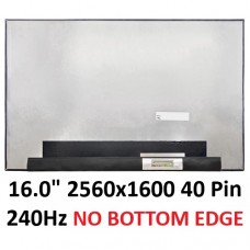 16.0" 2560x1600 40 Pin WQXGA 240Hz without Bottom edge NE160QDM-NZ3 V8.3 Laptop Screen
