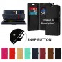 Goospery Mansoor Diary Case for Samsung Galaxy S25 Ultra S938 [Navy]