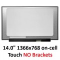 14.0" 1366*768 NT140WHM-T00 B140XTK02.0 B140XTK02.3 Laptop screen on-cell Touch Screen HP Chromebook 14a-na 14at-na 14a-nf