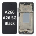 Samsung Galaxy SM-A266 A26 5G 2025 With Frame LCD Touch Screen (Original Service Pack) [Black] GH82-37049A