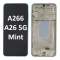 Samsung Galaxy SM-A266 A26 5G 2025 With Frame LCD Touch Screen (Original Service Pack) [Mint Green] GH82-37049C