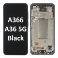 Samsung Galaxy SM-A366 A36 5G 2025 With Frame LCD Touch Screen (Original Service Pack) [Black] GH82-36841A