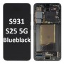 Samsung Galaxy SM-S931 S25 5G 2024 With Frame LCD Touch Screen (Original Service Pack) [Limited Black/Blue black] GH82-36329E