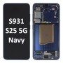 Samsung Galaxy SM-S931 S25 5G 2024 With Frame LCD Touch Screen (Original Service Pack) [Dark Blue/Navy] GH82-36329D