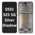 Samsung Galaxy SM-S931 S25 5G 2024 With Frame LCD Touch Screen (Original Service Pack) [Gray/Silver Shadow] GH82-36329A