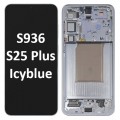 Samsung Galaxy SM-S936 S25 Plus 5G 2024 With Frame LCD Touch Screen (Original Service Pack) [Light Blue/Icy blue] GH82-36368C