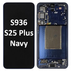 Samsung Galaxy SM-S936 S25 Plus 5G 2024 With Frame LCD Touch Screen (Original Service Pack) [Dark Blue/Navy] GH82-36368D