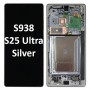 Samsung Galaxy SM-S938 S25 Ultra 5G 2024 With Frame LCD Touch Screen (Original Service Pack) [Silver blue/White silver] GH82-36387C