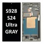 Samsung SM-S928 (S24 Ultra 5G 2024) LCD Touch Screen  With Frame (Original Service Pack) [Titanium Gray/Orange/Violet] GH82-33396A/33386A 