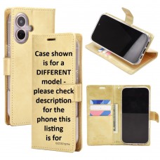 Mercury Goospery BLUEMOON DIARY Case for iPhone 16e [Gold]