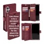 Mercury Goospery Mansoor DIARY Case for iPhone 16e [Wine]