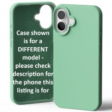 Goospery Mercury Silicone Case for iPhone 16e [Green]