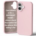 Goospery Mercury Silicone Case for iPhone 16e [Pink Sand]