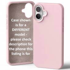 Goospery Mercury Silicone Case for iPhone 16e [Pink Sand]