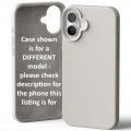 Goospery Mercury Silicone Case for iPhone 16e [Stone]
