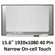 15.6" 1920x1080 40 Pin Narrow video connector On-Cell Touch Laptop Screen N156HCN-EBA HP