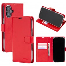 Mercury Goospery BLUEMOON DIARY Case for iPhone 17 Pro [Red]