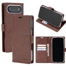 Mercury Goospery BLUEMOON DIARY Case for iPhone 17 Air [Brown]
