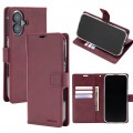 Mercury Goospery BLUEMOON DIARY Case for iPhone 17 [Wine]