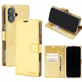 Mercury Goospery BLUEMOON DIARY Case for iPhone 17 [Gold]