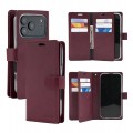 Mercury Goospery Mansoor Diary Case for iPhone 17 Pro [Wine]